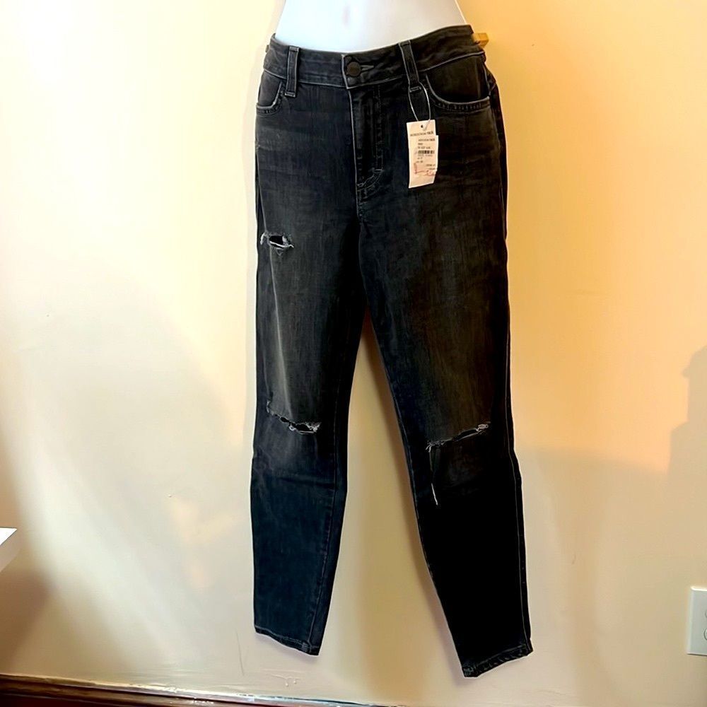 SIWY Black Distressed Jeans Sz 27